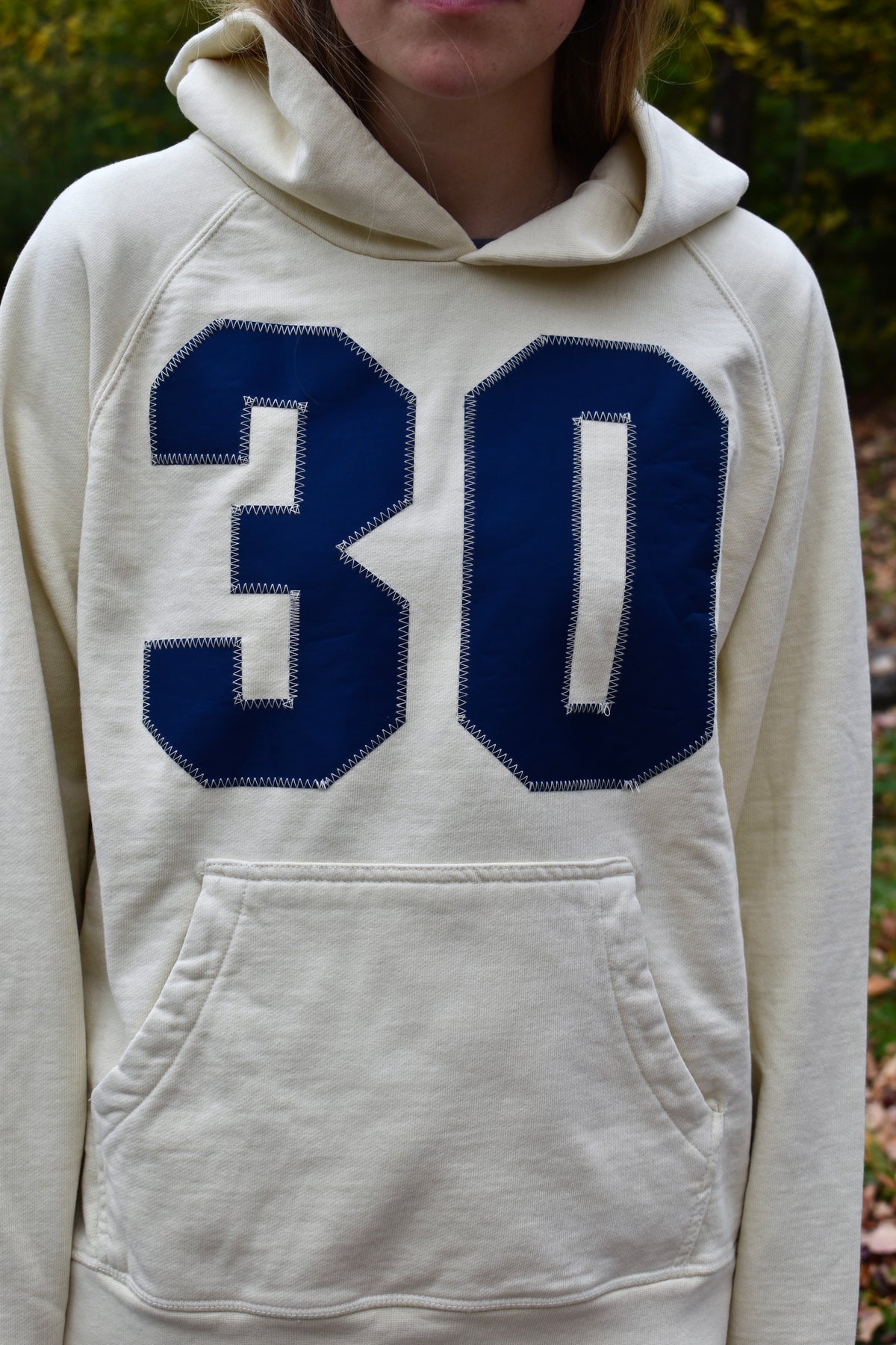 30 Hoodie White
