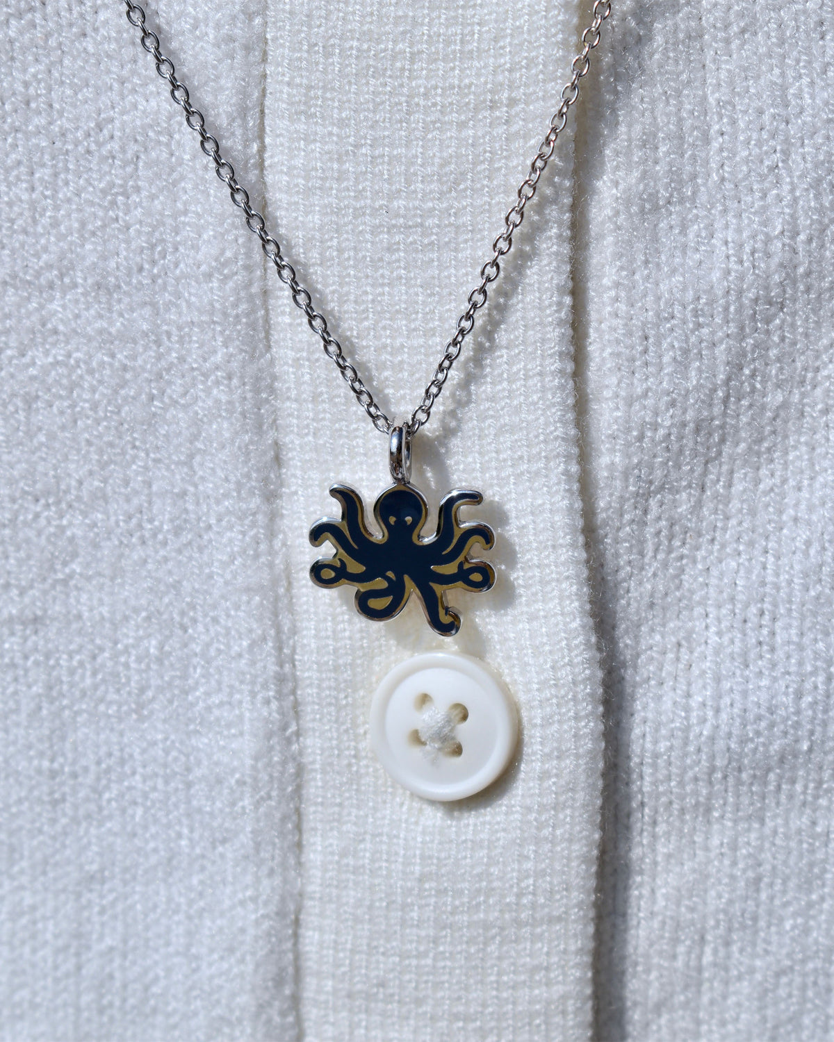 Octopus Outline Pendant