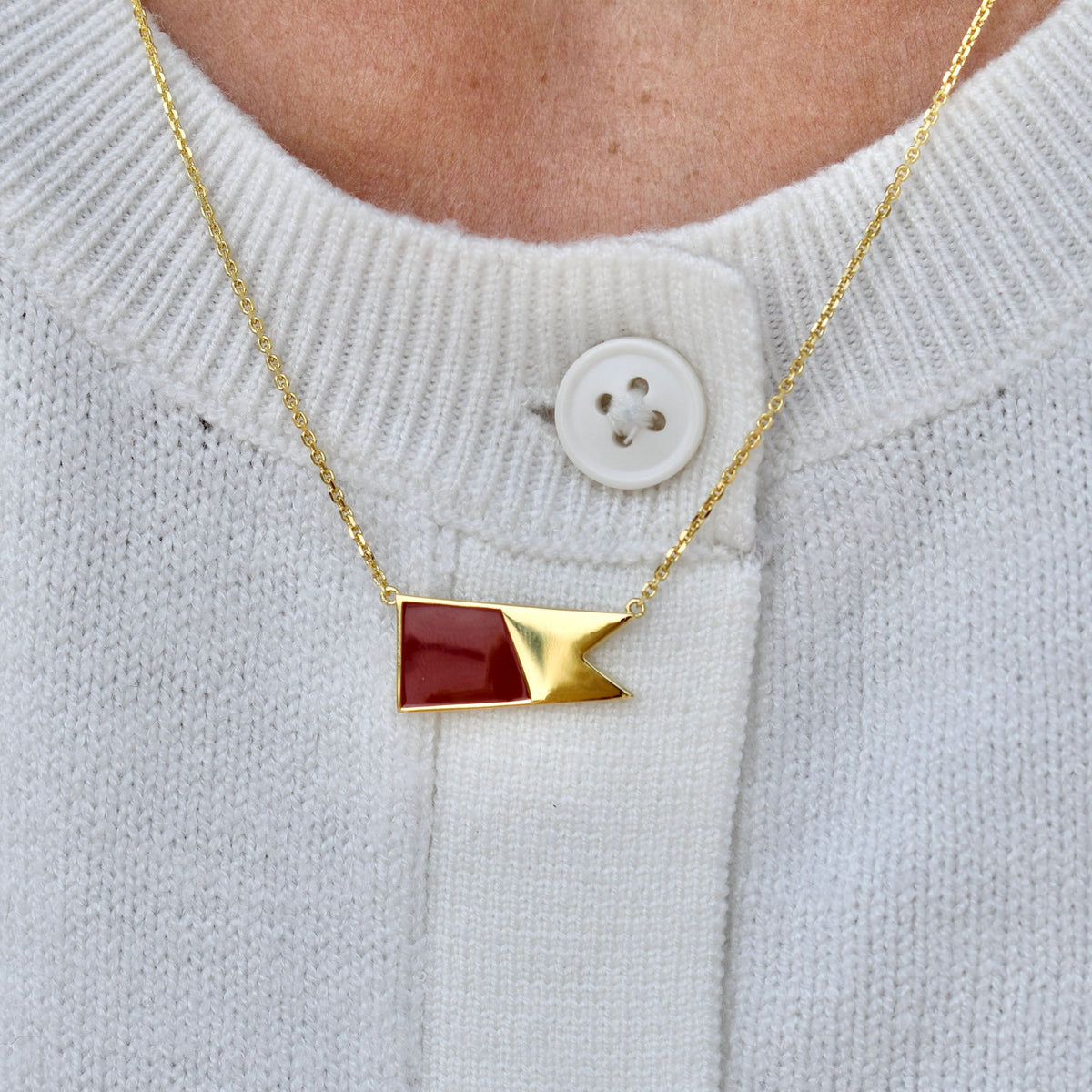 Half-Mast Burgee Pendant