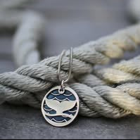 Elizabeth Whale Tail Pendant