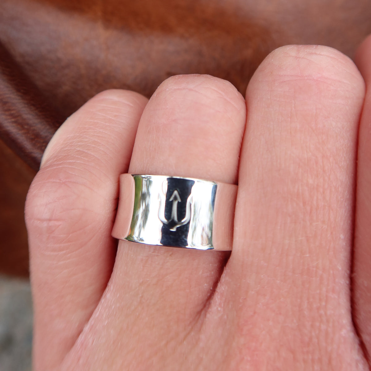 Trident Treasure Ring